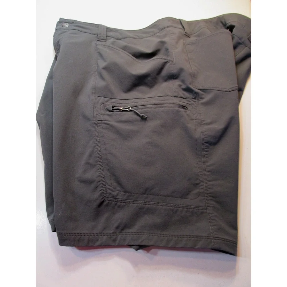 The North Face Mens 40 Gray Nylon Cargo Shorts Hiking Activewear Stretch